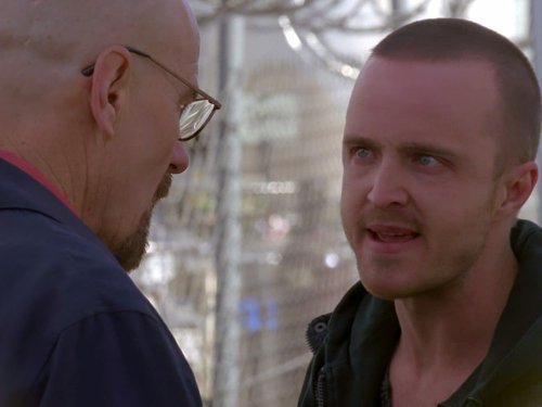 Bryan Cranston and Aaron Paul in Breaking Bad (2008)