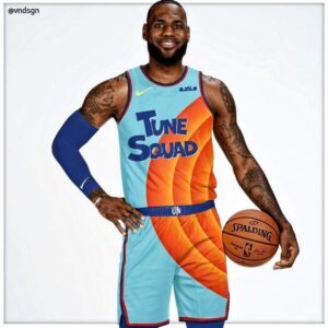 Así será el uniforme que usará LeBron en Space Jam 2