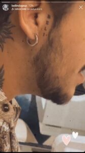 Belinda y Nodal se hacen tatuajes para celebrar su relación