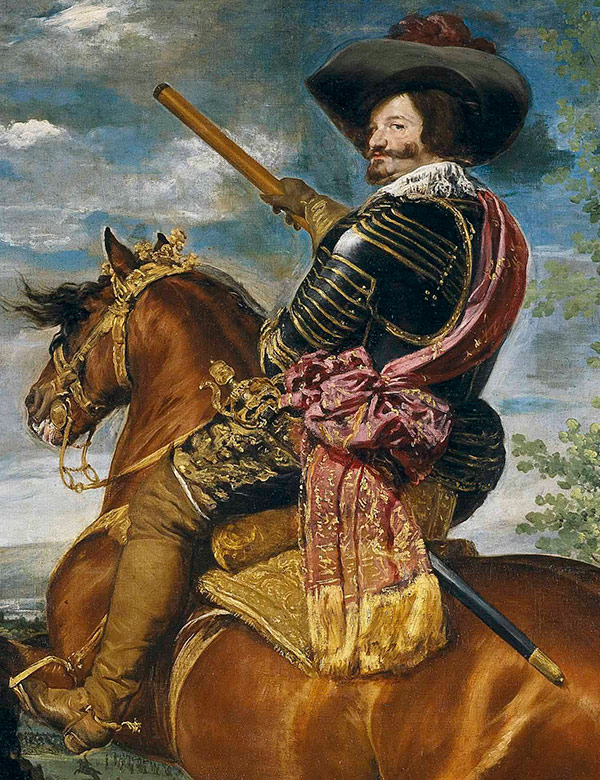El Conde-Duque de Olivares por Diego Velázquez( 1634).